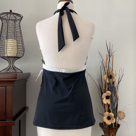 SPANX Black and White Bikini Top - Picture 2 of 11